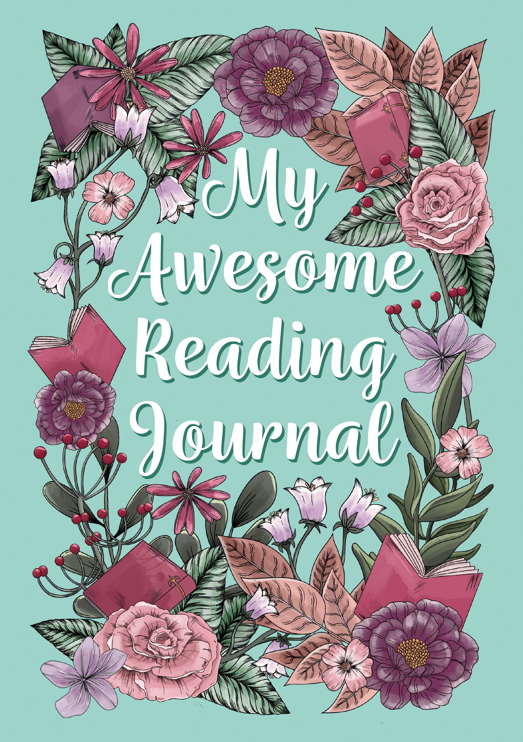 My Awesome Reading Journal - Mint - light edition