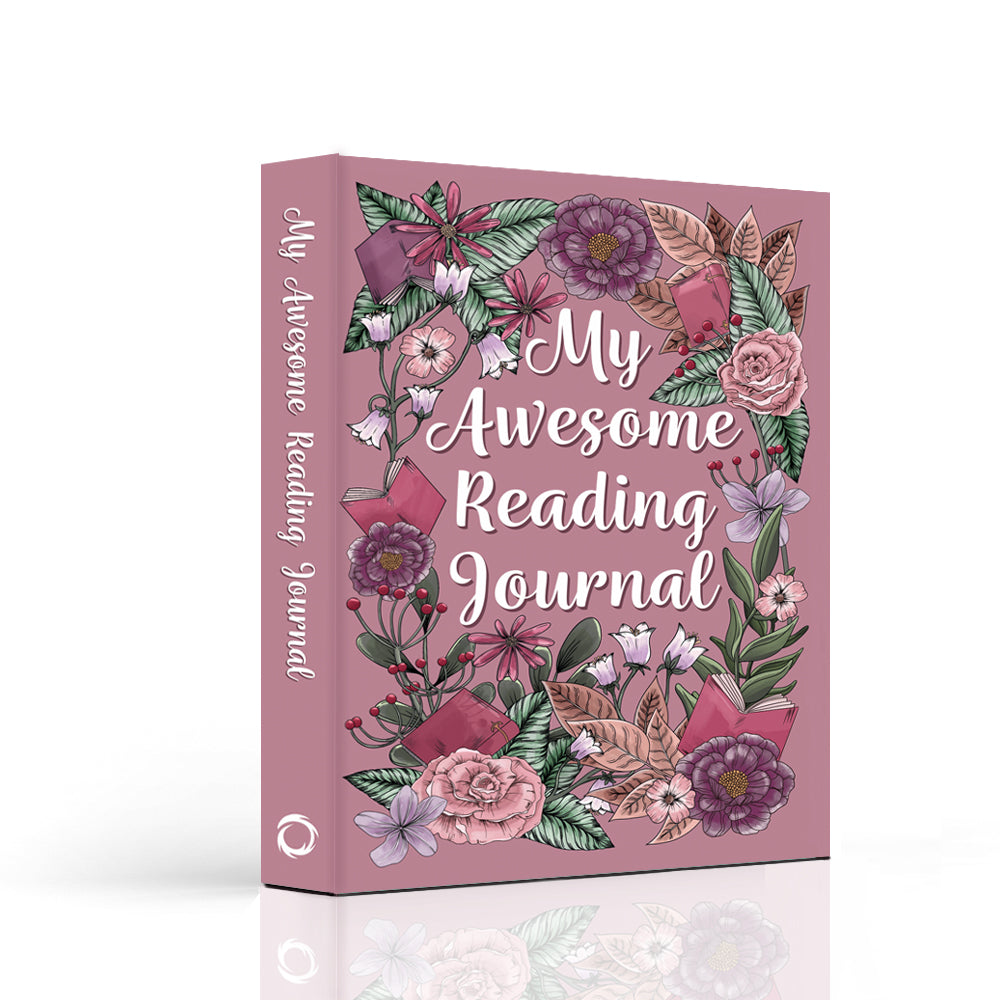My Awesome Reading Journal - Lovely Rose: Book Box Large