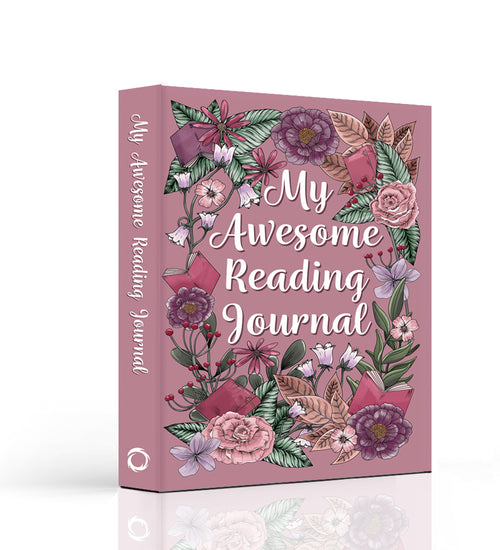 My Awesome Reading Journal - Lovely Rose: Book Box Large