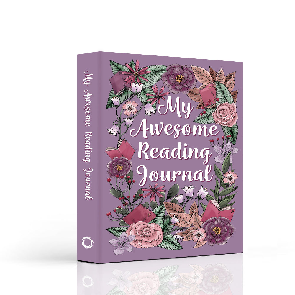 My Awesome Reading Journal - Romantic Purple: Book Box Small