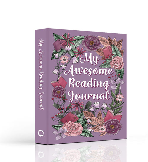 My Awesome Reading Journal - Romantic Purple: Book Box Small